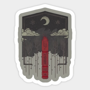 The Lost Obelisk Sticker